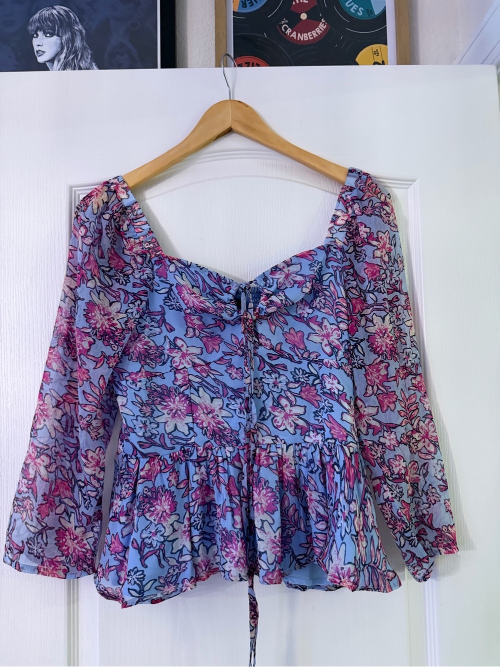NWT French Connection Purple Blouse Small